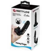 PRETTY LOVE - CORBIN SCHWARZE VIBRATOR-FINGERABDECKUNG - Vanelion Paradise