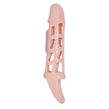 BAILE - PENIS EXTENDER COVER MIT VIBRATION UND NATÜRLICHEM GURT 13.5 CM - Vanelion Paradise