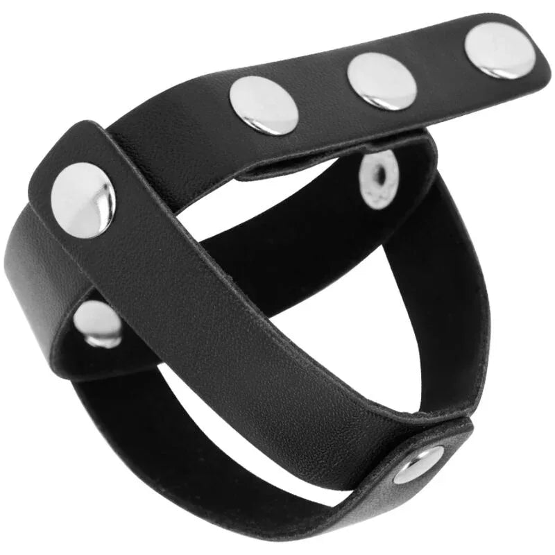 OHMAMA FETISCH-LEDER-KUGELKÄFIG - Vanelion Paradise