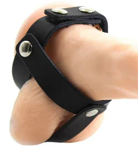 OHMAMA FETISCH-LEDER-KUGELKÄFIG - Vanelion Paradise