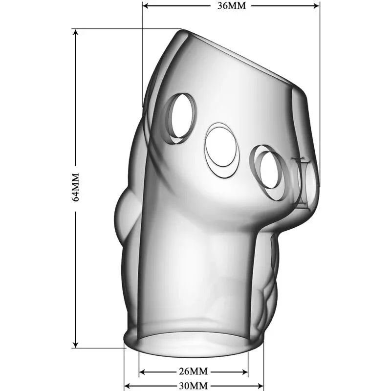 PRETTY LOVE - OSCAR TRANSPARENTER PENIS DICKER - Vanelion Paradise