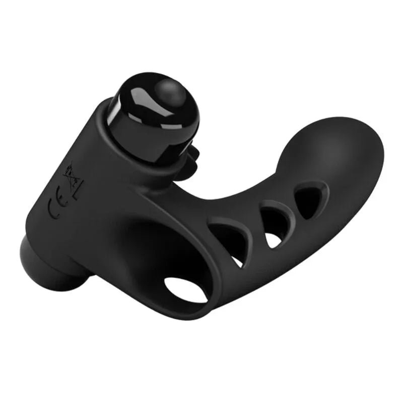 PRETTY LOVE - ORLANDO SCHWARZE VIBRATOR-FINGERHÜLLE - Vanelion Paradise