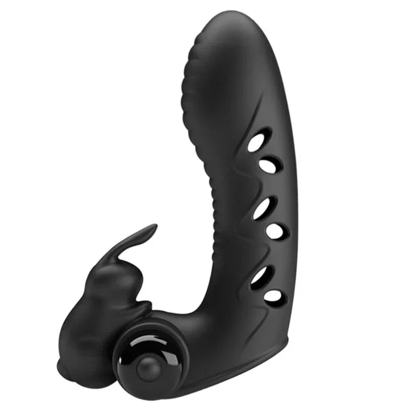 PRETTY LOVE - VANCE BLACK RABBIT VIBRATOR FINGERABDECKUNG - Vanelion Paradise