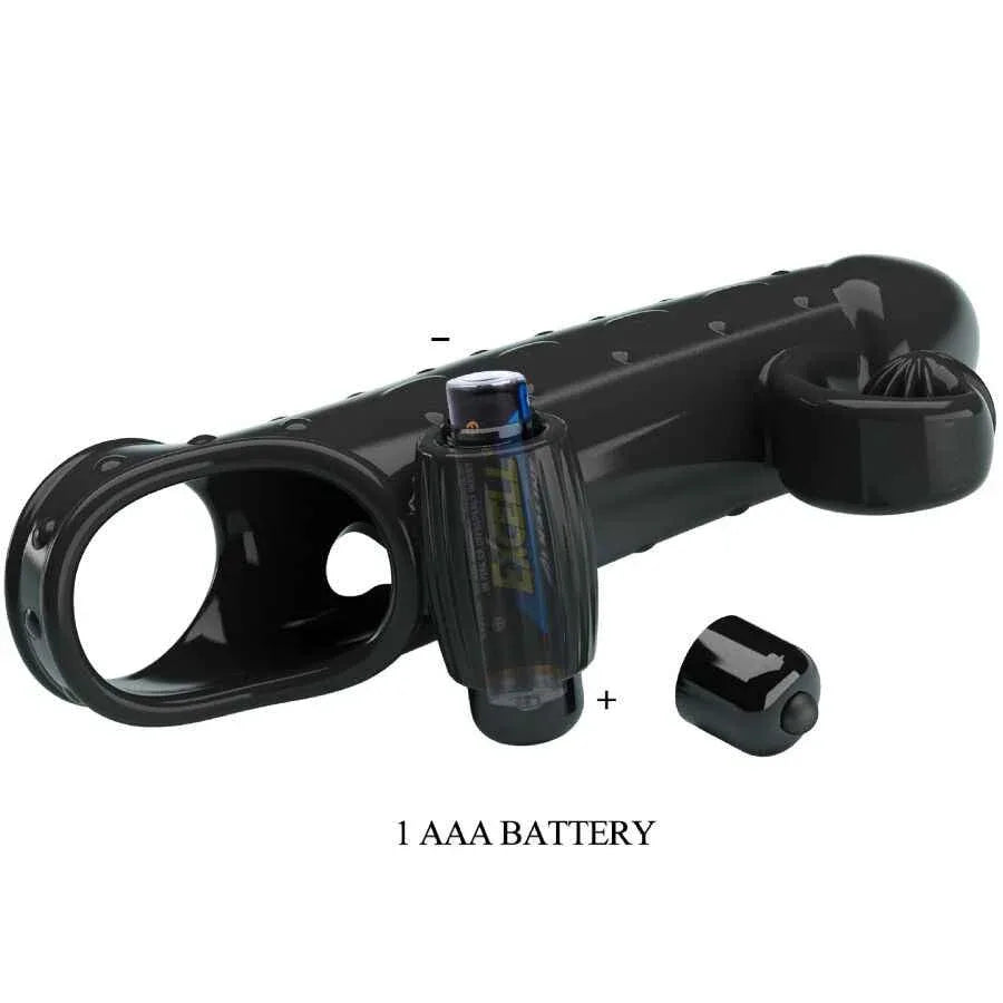 ROMANCE - VIBRIERENDE PENISHÜLLE SCHWARZ - Vanelion Paradise