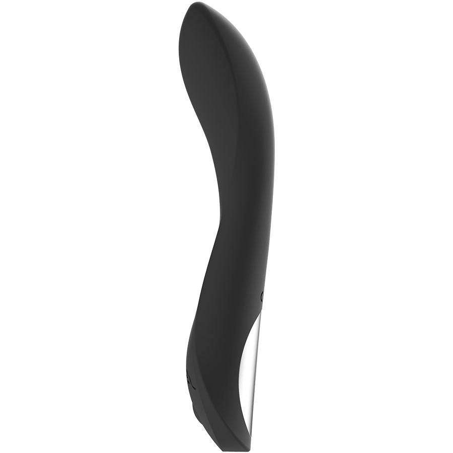 Black Silver Kean Vibrator – Luxus Touch-Steuerung & Silikon, USB, 10 Modi - Vanelion Paradise