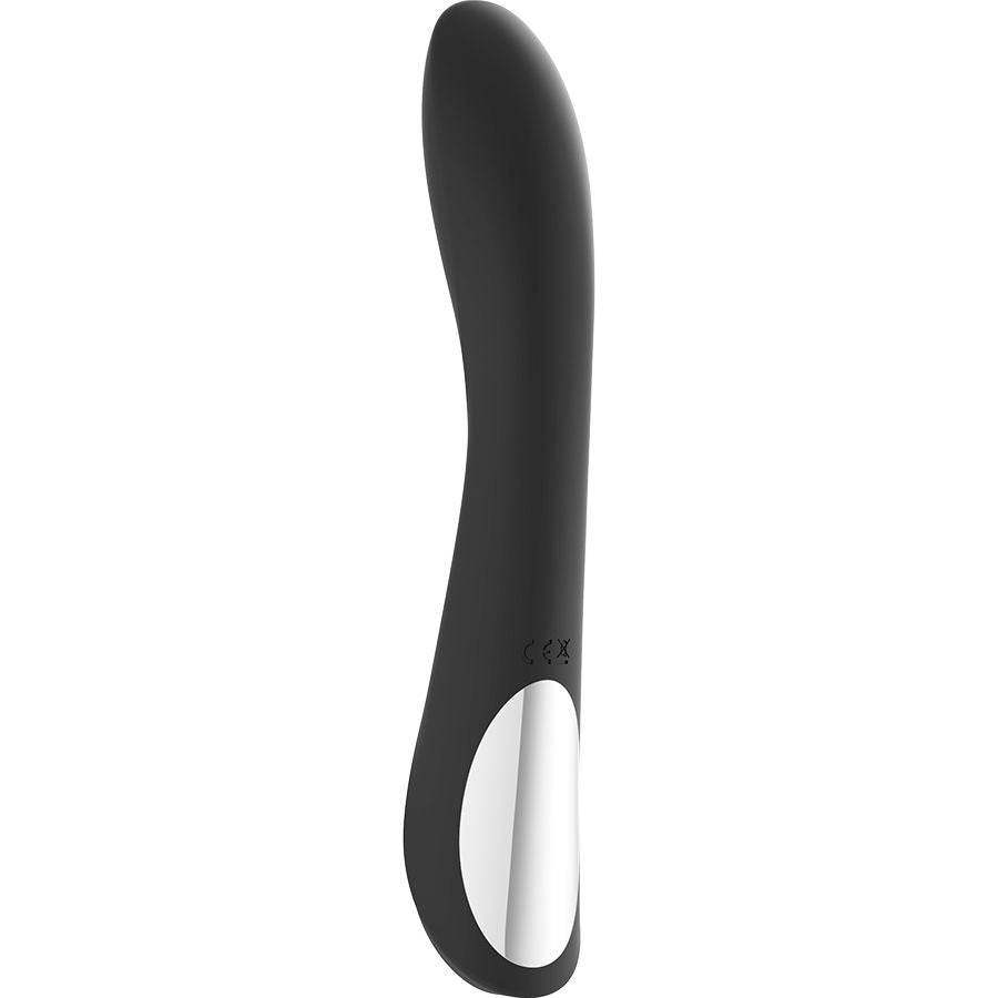 Black Silver Kean Vibrator – Luxus Touch-Steuerung & Silikon, USB, 10 Modi - Vanelion Paradise